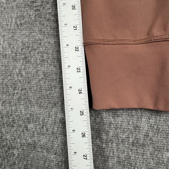 Vuori Daily Leggings Womens Large Brown High Rise Drawsting Stretch Gym Workout - Picture 7 of 10